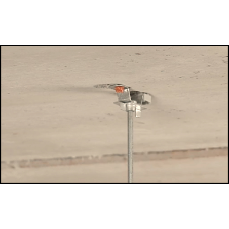 Accessoire clouable et réglable pour tige filetée ATV M8