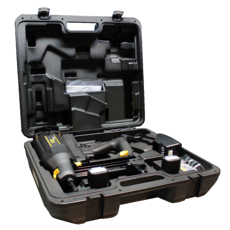 Cloueur à gaz FOX sur béton |Idéal pour plaquistes