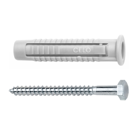 Cheville en nylon FX avec vis